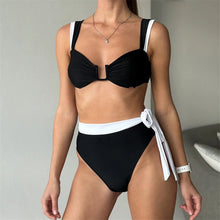 Load image into Gallery viewer, Kennie Highwaist Two Piece Bikini
