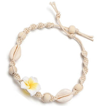 Load image into Gallery viewer, Flower Shell Anklet
